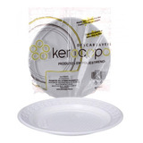 Prato Descartável 21cm Marca Kerocopo Caixa Com 250unid