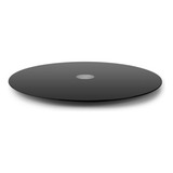 Prato Giratório Preto Vidro Grande 80cm Centro Mesa Cozinha