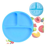 Prato Infantil De Silicone Com Ventosas Pratinho De Refeição