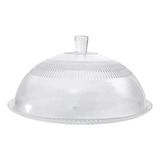 Prato Suporte Vidro Boleira Porta Queijo Pudim C/ Tampa 31cm Cor Clear