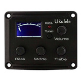 Pré Equalizador Captador Para Ukulele Ronsani Uk-pro Nf-e