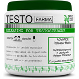 Pré Hormonal Testo Farma 60caps -2800mg Releasing Gh - Nfls