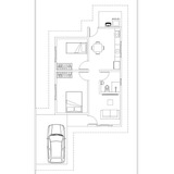 Pré Projetos 40 Plantas Baixas Casas 02 Quartos Dwg E Pdf