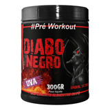 Pré Treino Importado 300g Pote Sabor Uva - Diabo Negro 