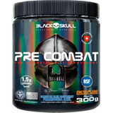 Pré Treino Pre Combat 300g By Bruno Moraes - Black Skull Usa Sabor Blue Raspberry
