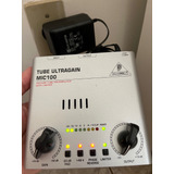 Pré-amplificador Valvulado Behringer Tube Ultragain Mic 100 