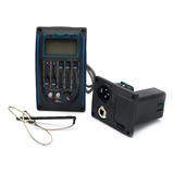 Pre-equalizador 5 Band Violão Captador Piezo + Afinador 