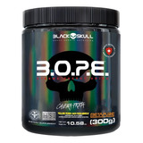 Pré-treino Black Skull Caveira Preta Series B.o.p.e Aminoácido B.o.p.e Sabor Frutas Amarelas Em Pote De 300g