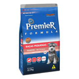 Premier Cães Filhotes Raças Pequenas Mini Bits 2,5kg
