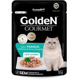 Premier Golden Gourmet Gatos Castrado Frango