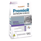 Premier Renal Ração Nutrição Clínica Gato Adultos 1,5 Kg