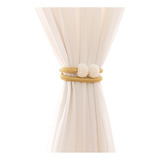 Prendedor De Cortina Magnetico Casa Sala Decorado Par 2pcs