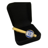 Prendedor Para Gravata Personalizado Bandeira Israel