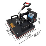 Prensa Sublimação Multifuncional 8 Em 1 Camiseta Importway 220v