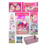 Presente Chá De Bebê Enxoval Maternidade Shampoo Cesta Bebe