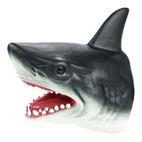 Presente De Brinquedo De Fantoche De Mão De Tubarão Grande D
