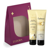 Presente Kit Eudora Instance Baunilha Hidratante Esfoliante
