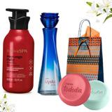 Presente Kriska Jeans Colônia Para Mulher, Natura + Brinde