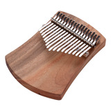 Presente Musical Thumb Piano Em Madeira De Cânfora Com Tom.