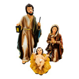 Presépio De Natal Sagrada Família 30 Cm - Resina Importada