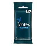 Preservativo Camisinha Jontex Lubrificado Largo Xl Sensitiv