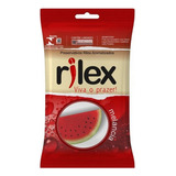 Preservativo Camisinha Rilex Aroma Melancia 3
