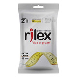 Preservativo Camisinha Rilex Extra Largo 3 Unidades