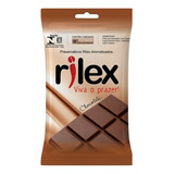 Preservativo Camisinha Rilex Premium Monte Seu Próprio Kit Aroma Chocolate