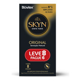 Preservativo Camisinha Skyn Original Blowtex L8p6 Sem Látex