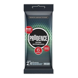 Preservativo Extra Texturizado Com 6 Unidades Prudence