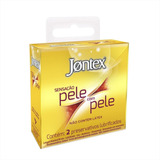 Preservativo Jontex Sensação Pele Com Pele C/ 2 Camisinhas