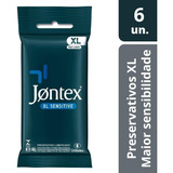 Preservativo Jontex Sensitive Xl Grande C/