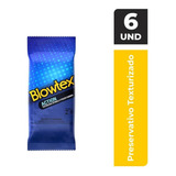 Preservativo Lubrificado Action Blowtex Pacote 6 Unidades