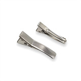 Presilha Bico De Pato Duplo Para Laços 3,5 Cm - 50 Unidades