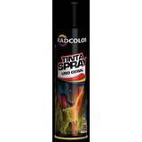 Preto Fosco Tinta Spray 400ml Radcolor