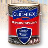 Primer Acabamento Madeira Metal Grafite Eucatex 3,6l Cores