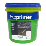 Primer Base Agua Para Mantas Fitas Asfaltico 3,6lt Ecoprimer