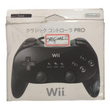 Pro Controller Para Nintendo Wii Original Novo