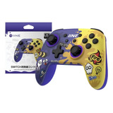 Pro Controller Splatoon Oficial Iine Para Nintendo Switch 