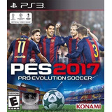 Pro Evolution Soccer 2017 Pes - Ps3 Midia Fisica Original