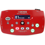 Processador Boss Ve-5 Vocal Performer Efeitos Voz Vermelho