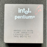 Processador Intel Pentium 133 A80502133 133mhz