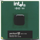 Processador Intel Pentium 3 866 Mhz 133 Mhz Fsb Socket 370