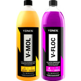 Produto Lava Carro Moto V-mol 1,5l Shampoo V-floc Vonixx 1,5