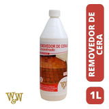 Produto Removedor De Cera Concentrado Piso Chão Frio 1l W&w