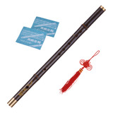 Profissional Preto Bambu Dizi Flauta Tradicional