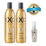 Progressiva Exoplastia Capilar Exo Hair 2 X 500ml + Shine