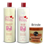 Progressiva Love Potion 2 X 1 Litro - Mais Brinde (original)