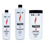 Progressiva Master 500ml Kit Shampoo, Ativo E Máscara