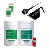 Prohall Máscara Biomask 1kg E Btox Blend Repair 1kg E Bronde